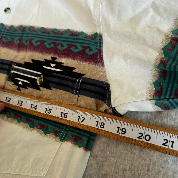 VINTAGE EXPRESS RIDER BUTTON UP MENS SZ SMALL - Picture 8 of 10